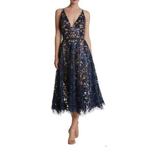 Dress the Population Blair Embellished Fit & Flare
Cocktail Dress Size XS NWT